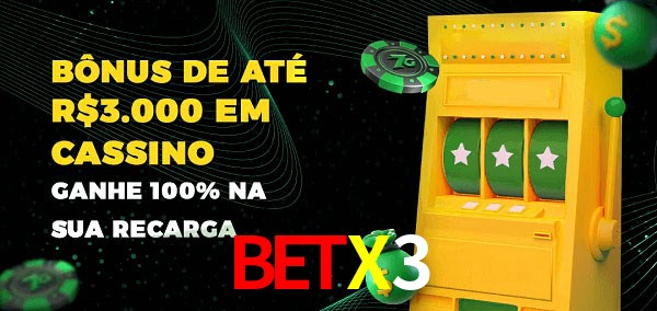 BETX3 melhor bônus de depósito